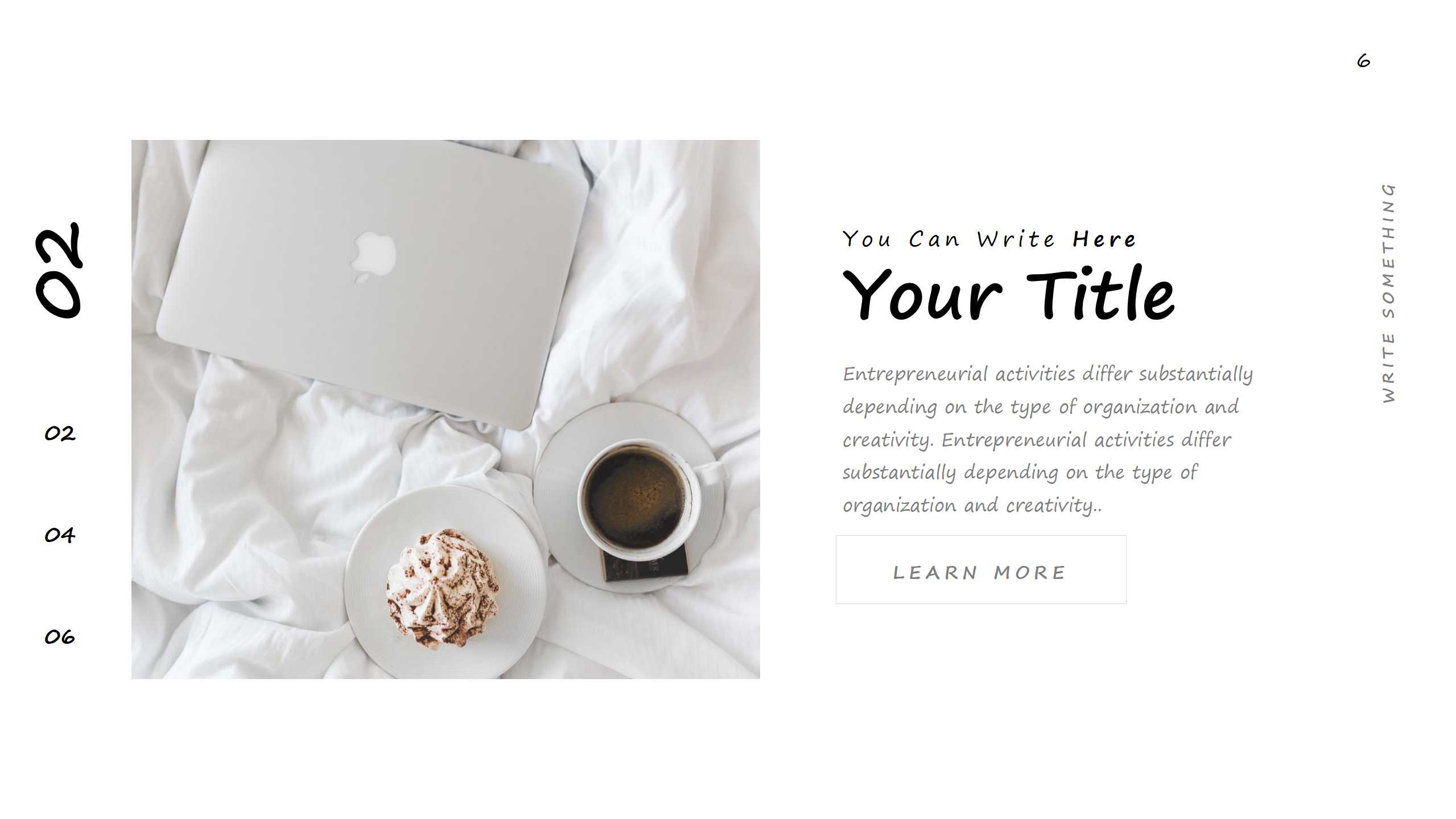 白领伊人图案PPT模板下载