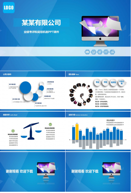 业绩考评和奖惩机制PPT课件