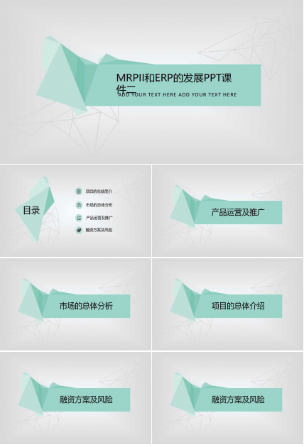 MRPII和ERP的发展PPT课件二