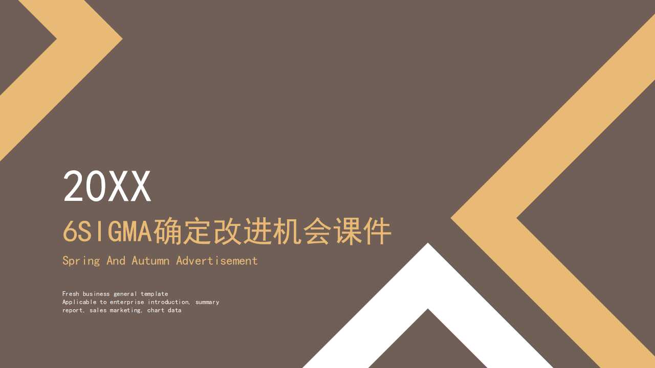 6SIGMA确定改进机会PPT课件