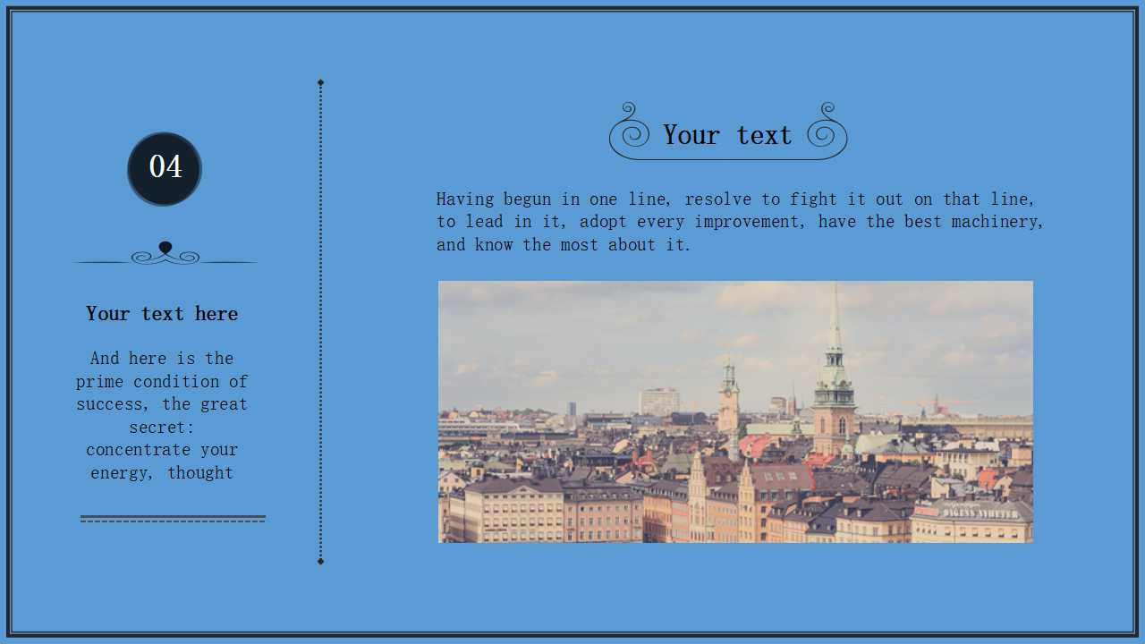 淡蓝色的世界地图模板PPT