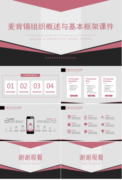 麦肯锡组织概述与基本框架PPT课件