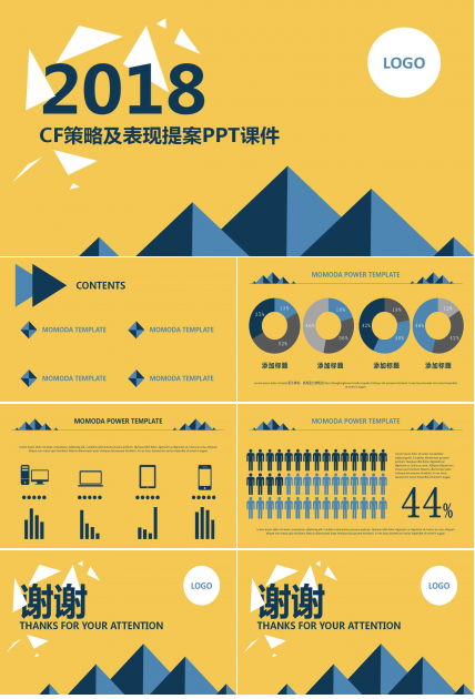 CF策略及表现提案PPT课件
