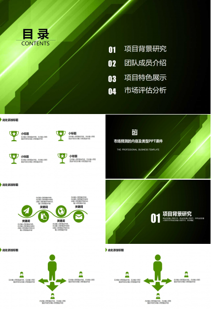 市场预测的内容及类型PPT课件