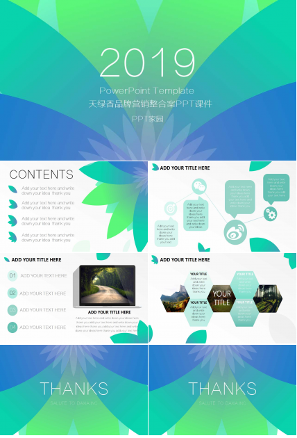 天绿香品牌营销整合案PPT课件