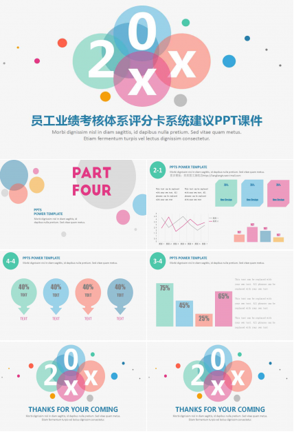 员工业绩考核体系评分卡系统建议PPT课件