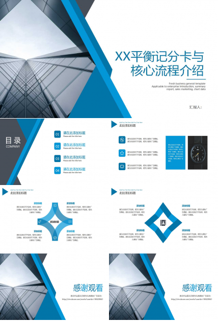 XX平衡记分卡与核心流程介绍PPT课件