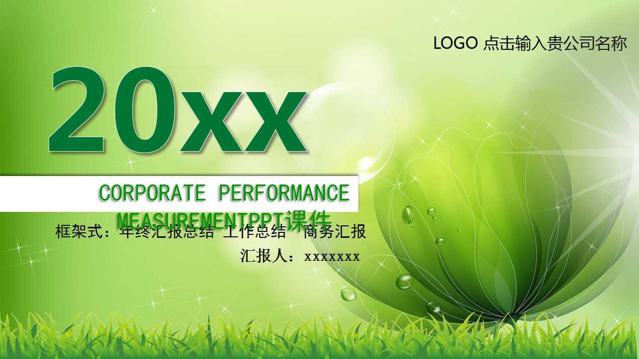 CORPORATE PERFORMANCE MEASUREMENTPPT课件