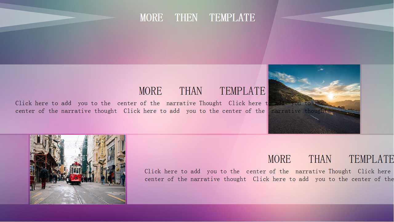 国外商务梦幻PPT背景模板