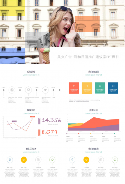风火广告-风和日丽推广建议案PPT课件