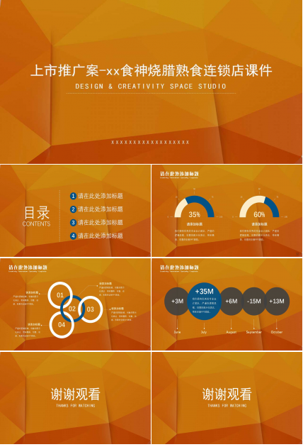 上市推广案-xx食神烧腊熟食连锁店PPT课件