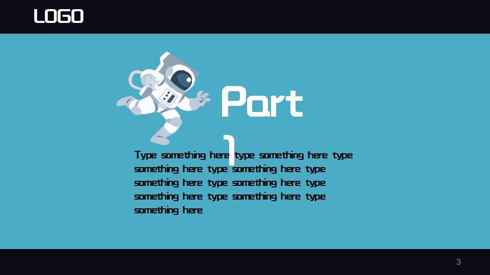 黑色背景主题PPT模板下载