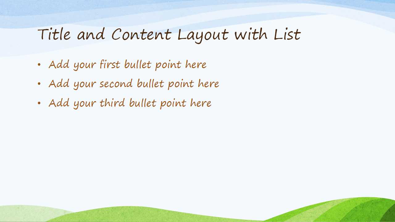 卡通天使主题PPT模板