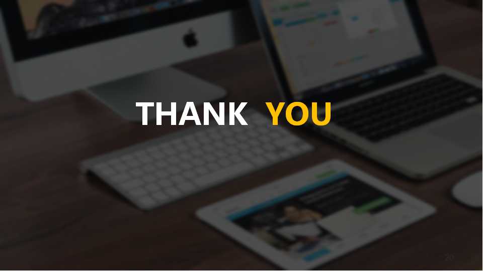 电脑与键盘背景PPT模板