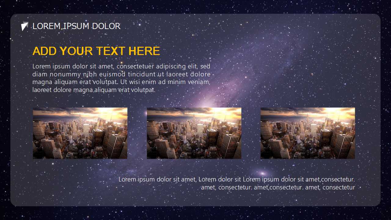 好看的PPT背景模板_美丽的夜色