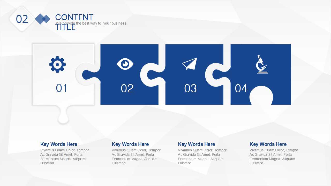 格子蓝色背景PowerPoint模板