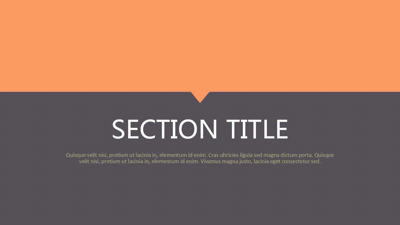 深灰色点点背景幻灯片模板