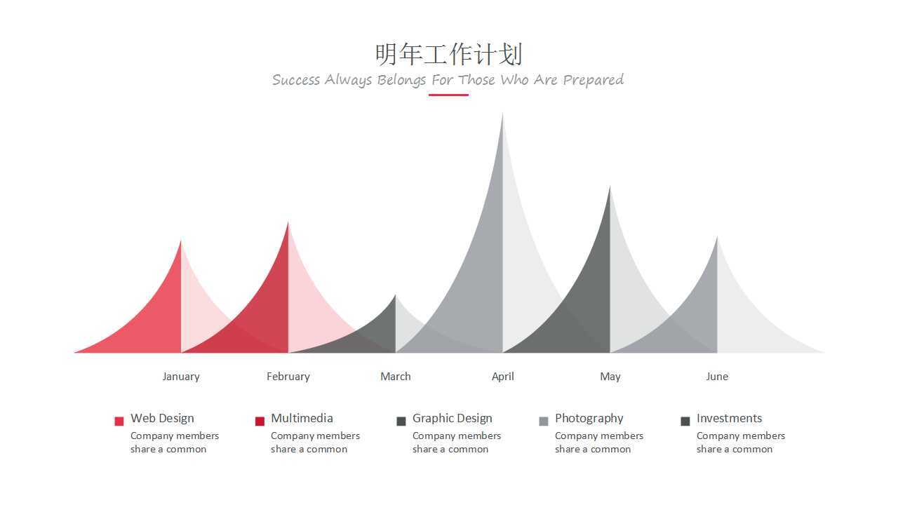 很现代的中国红背景PPT背景素材