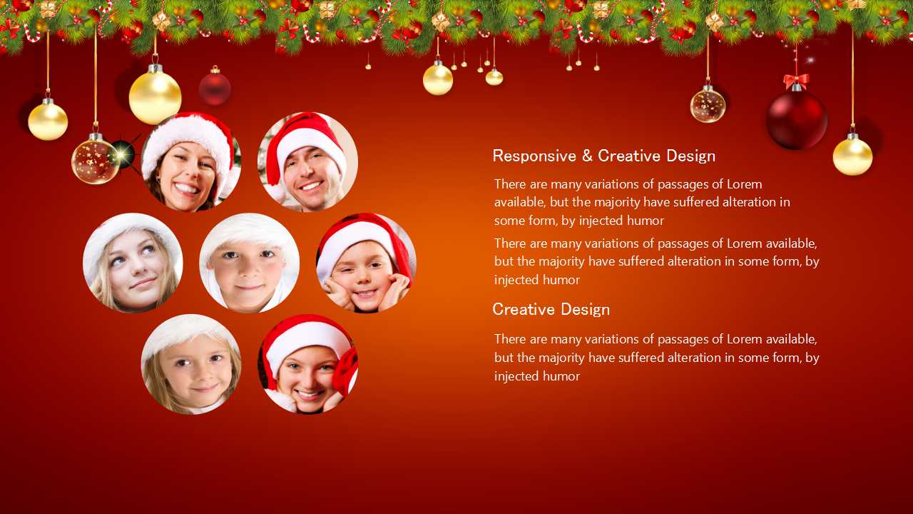 关于节日的PPT幻灯片模板