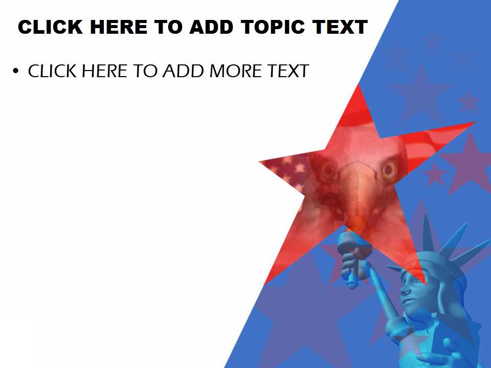 美国独立日_PowerPoint模板下载