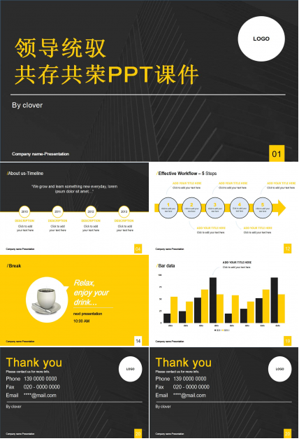 领导统驭、共存共荣PPT课件
