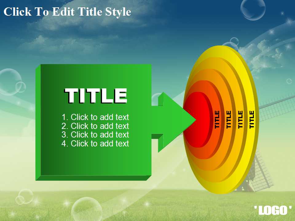 风景PPT模板免费下载_薄暮风车