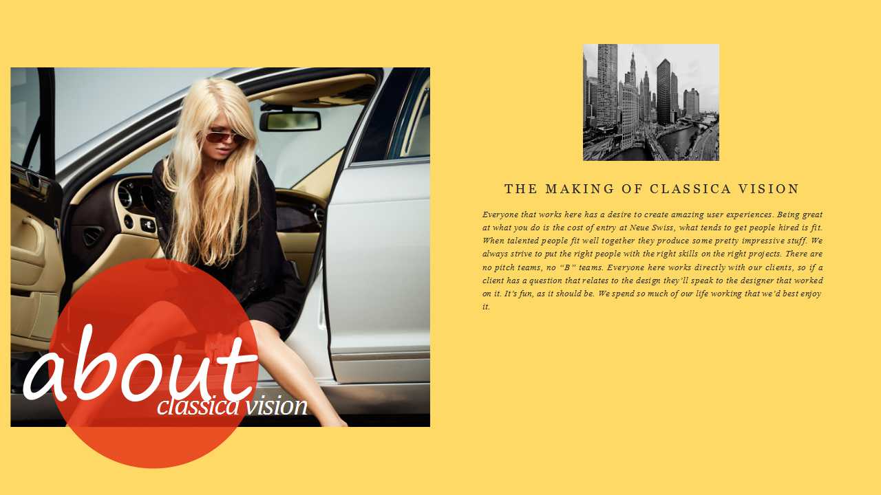 黄色系背景幻灯片模板