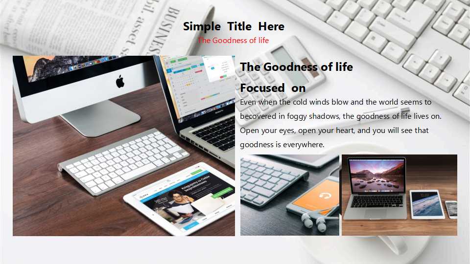 教育PPT模板——正在工作图片