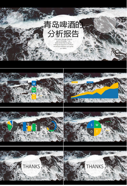 青岛啤酒的分析报告PPT课件
