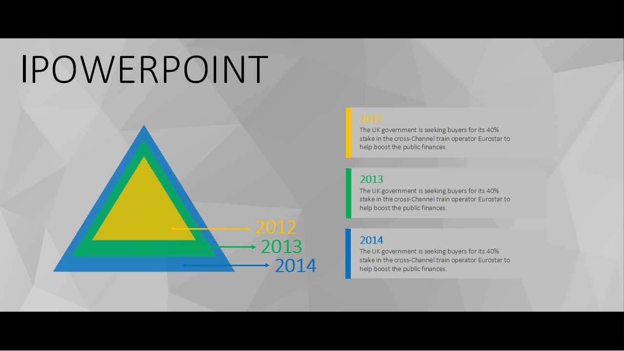 黑色边框PPT模板下载