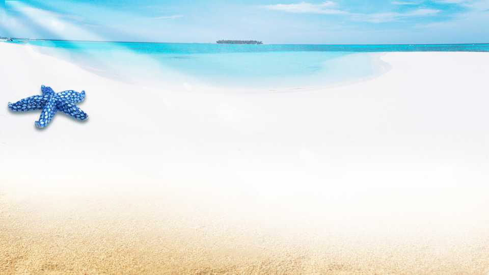 PPT模板免费下载_沙滩主题