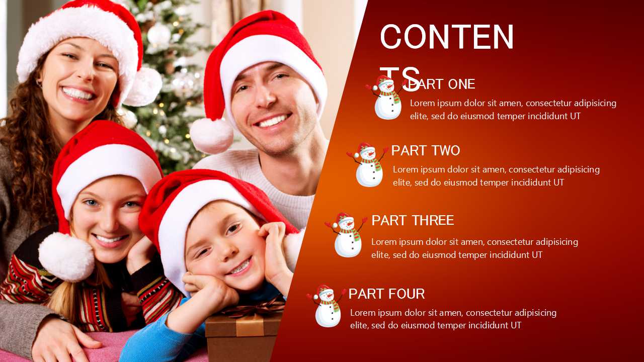 关于节日的PPT幻灯片模板