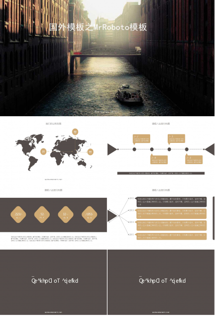 国外模板之MrRoboto模板