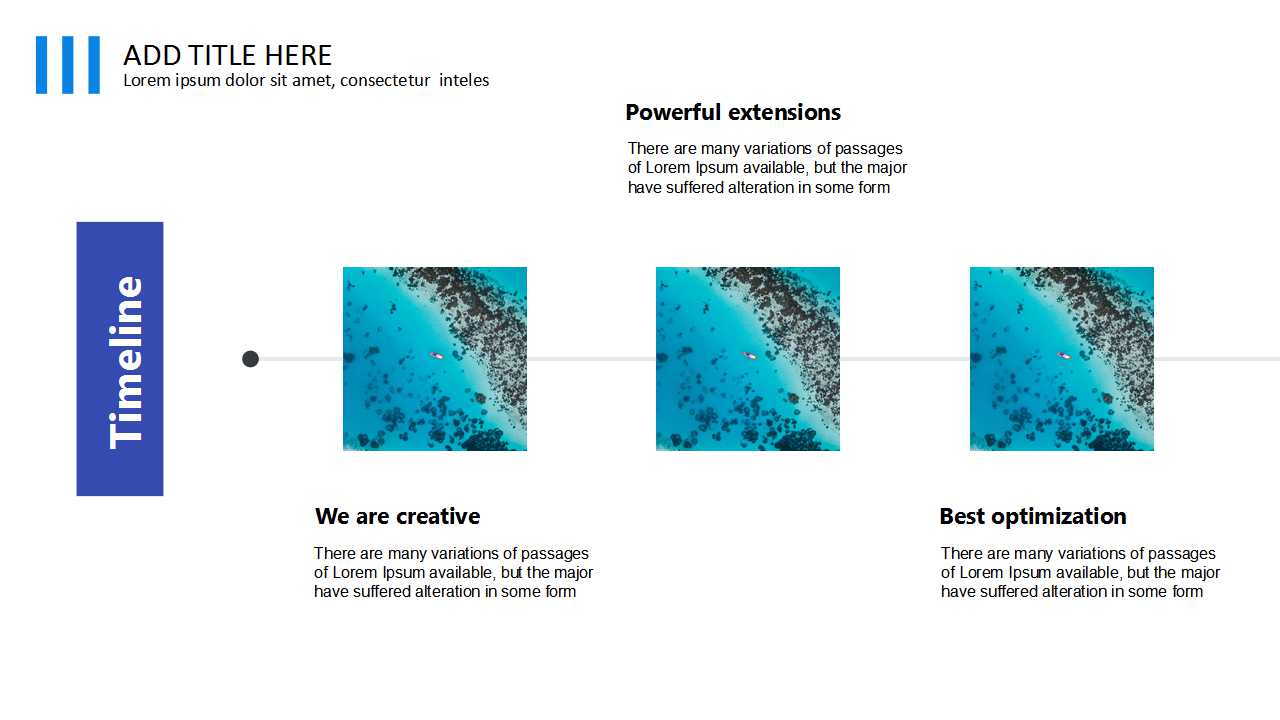 GoatPPT蓝色背景幻灯片模板