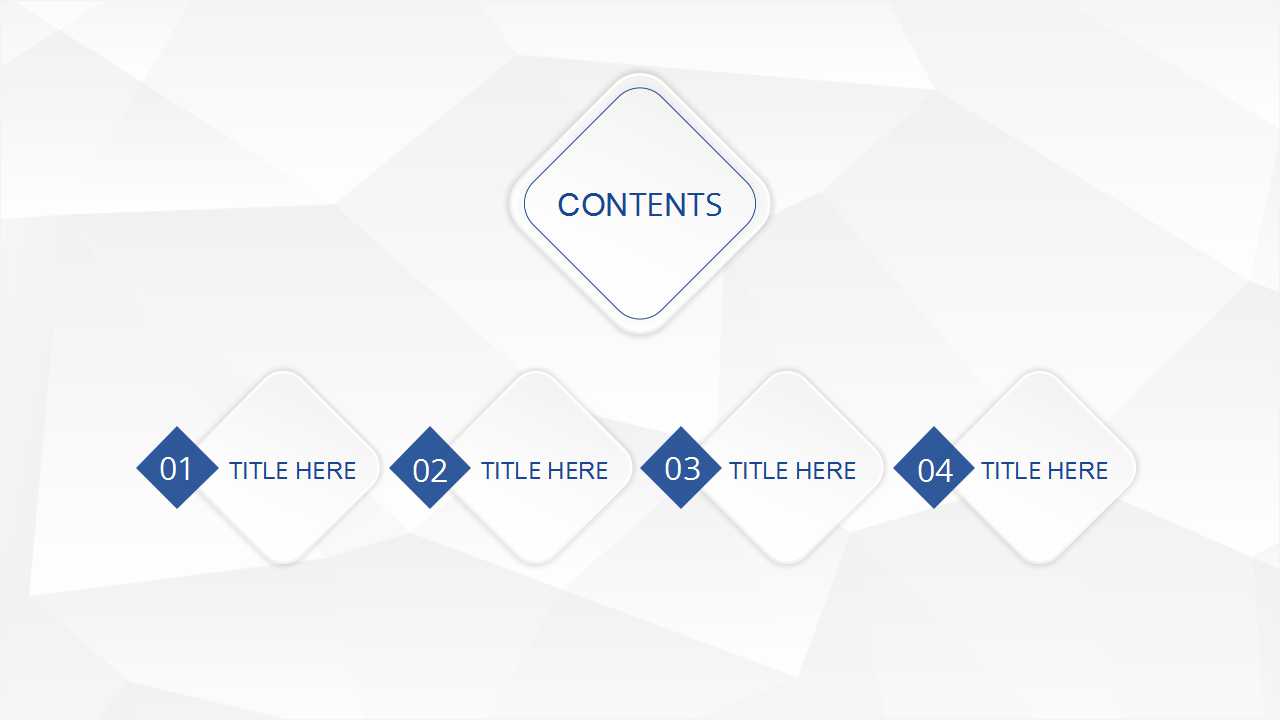 方圆交错图形主题PPT模板下载