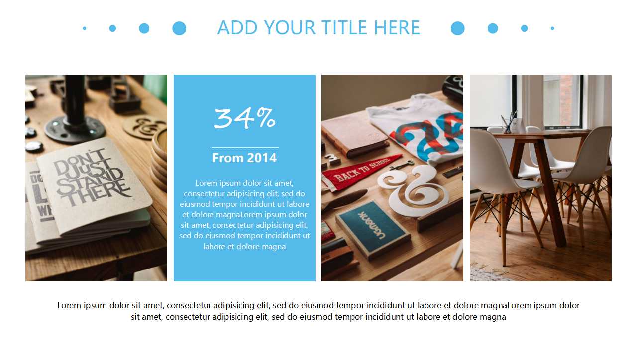 蓝色天空PPT背景模板下载