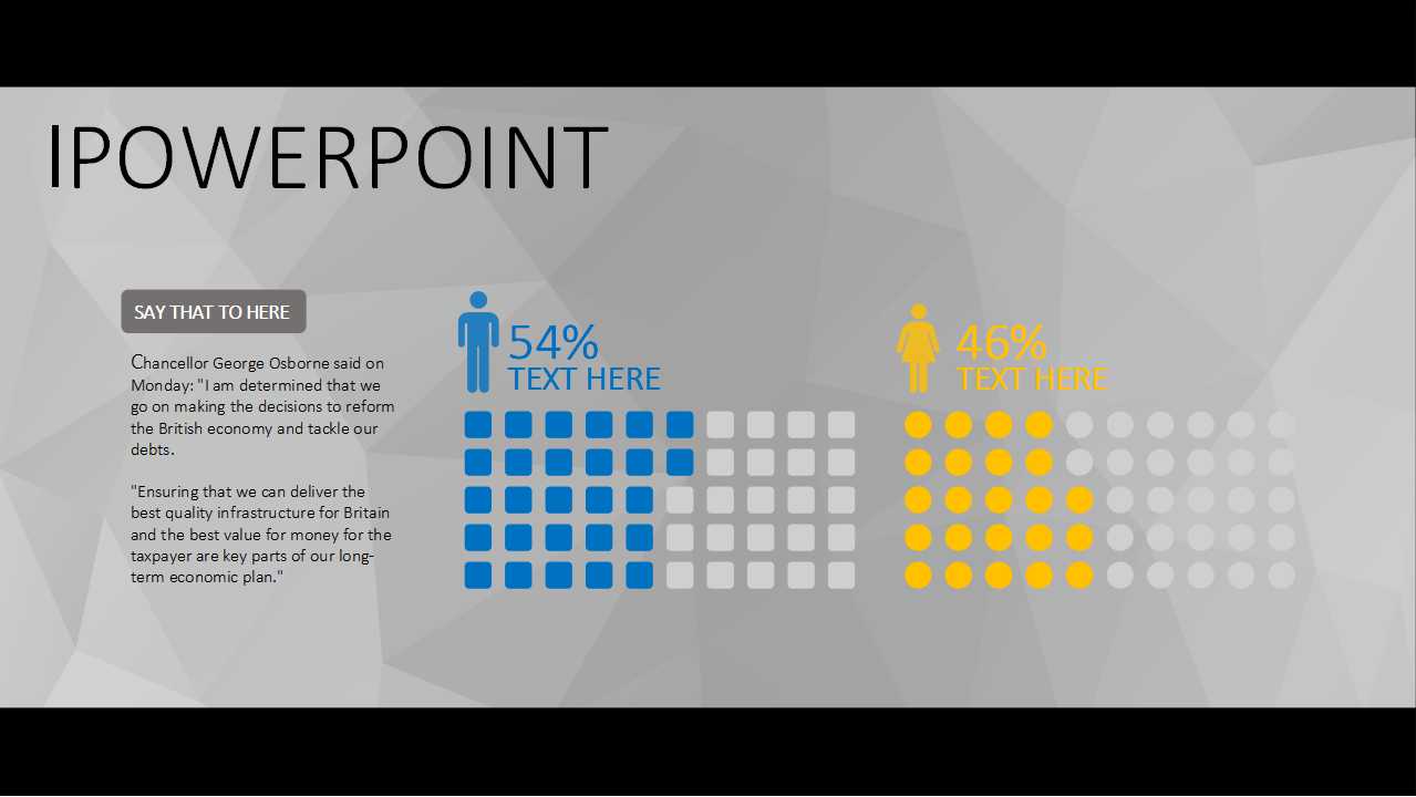 黑色背景PPT母版下载