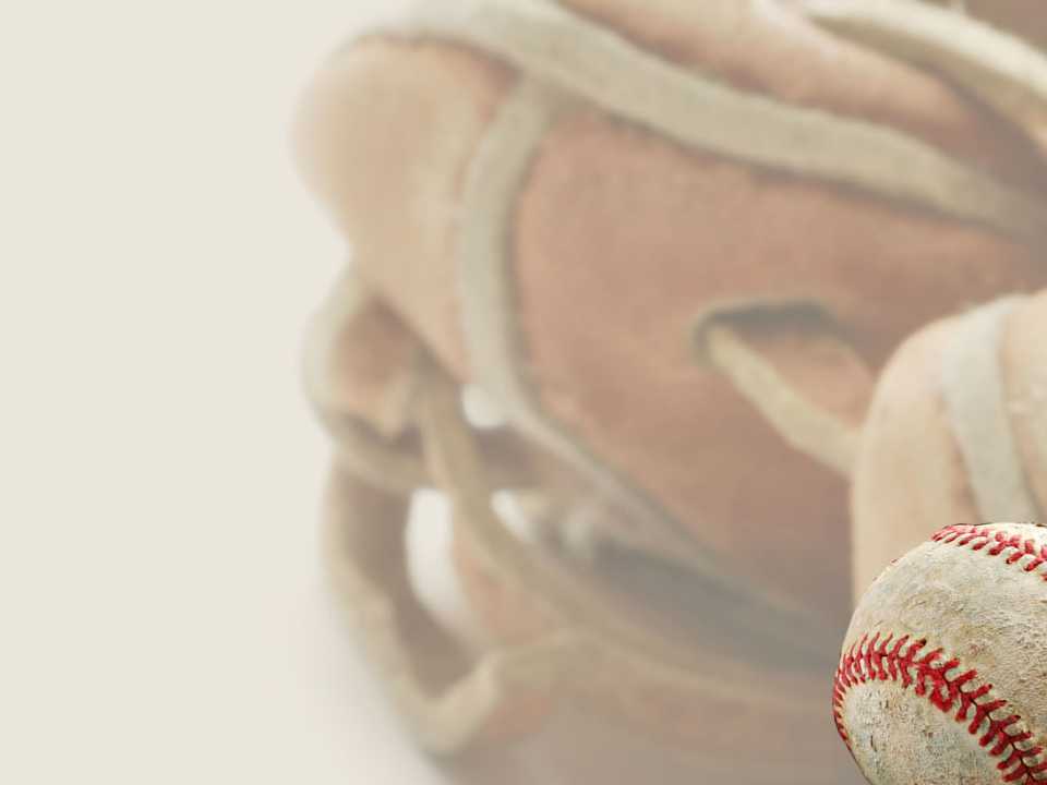 棒球运动PPT背景模板下载