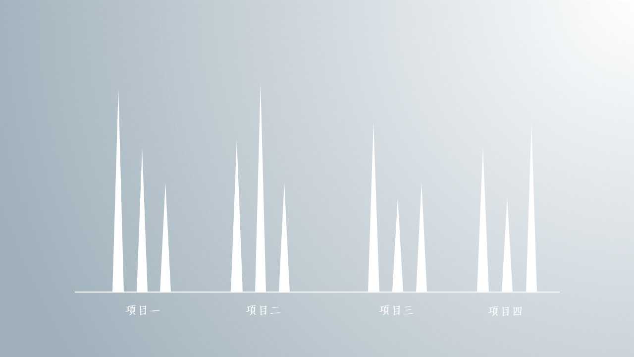 PPT模板下载_银色花边