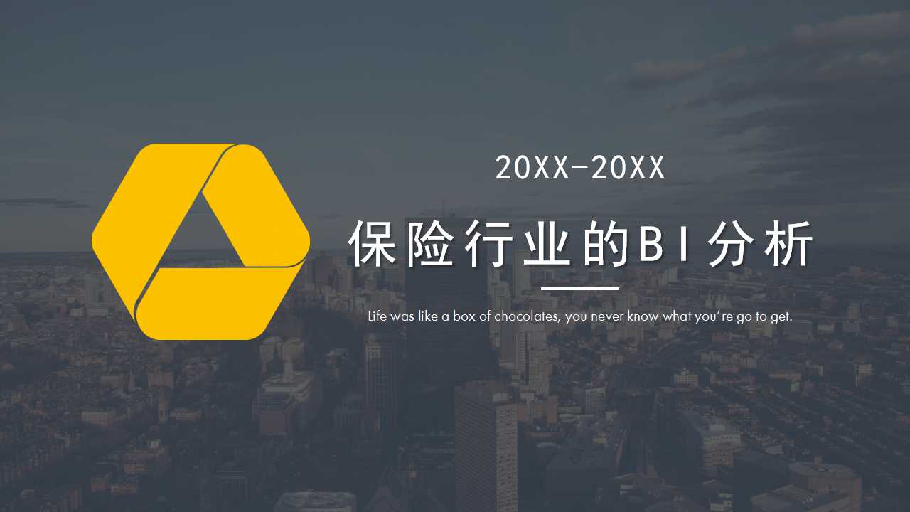保险行业的BI分析模型PPT课件二