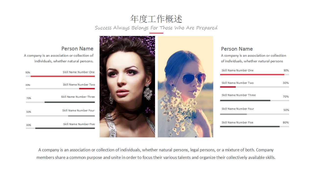 商务人士PPT模板下载