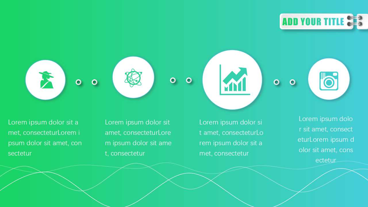 教学幻灯片下载_青绿色背景