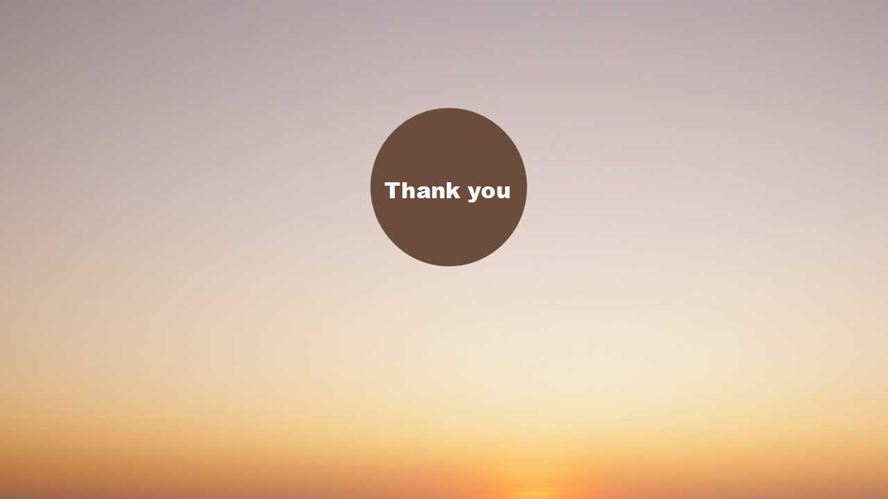 夕阳大海小岛PPT背景模板