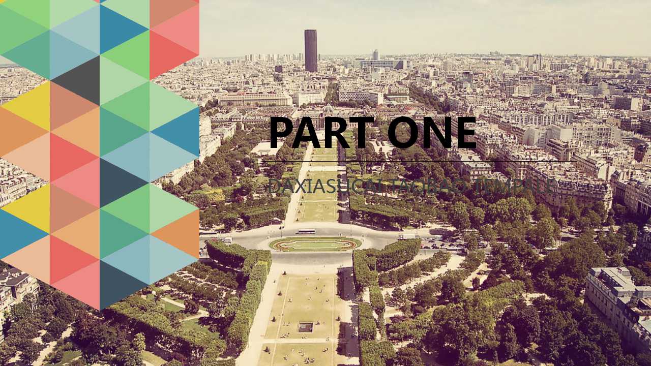 风景PPT背景幻灯片模板