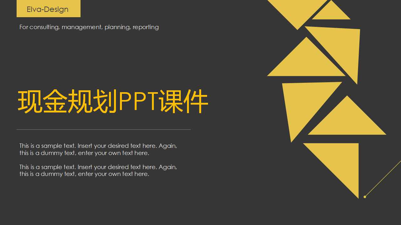 现金规划PPT课件