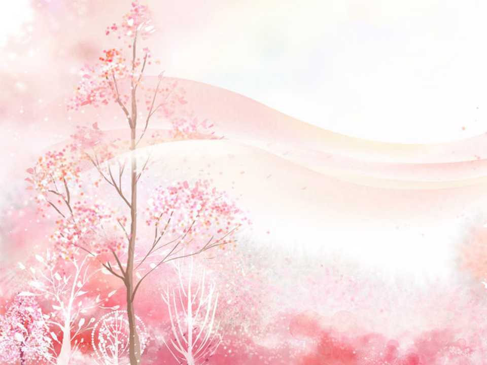 卡通PPT模板下载_土著美女