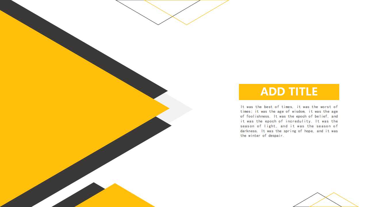 PowerPoint模板下载（浅黄色系列）