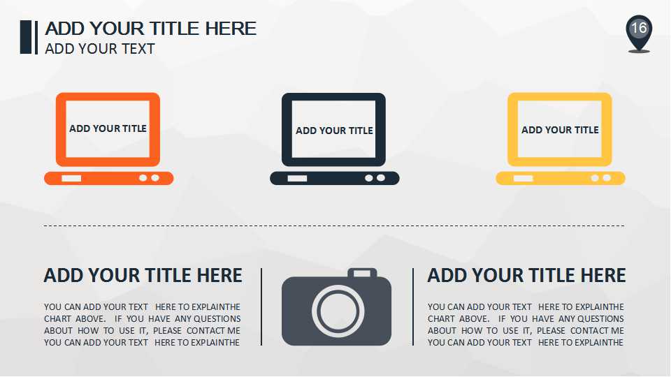 最新韩国精美图表PPT模板下载