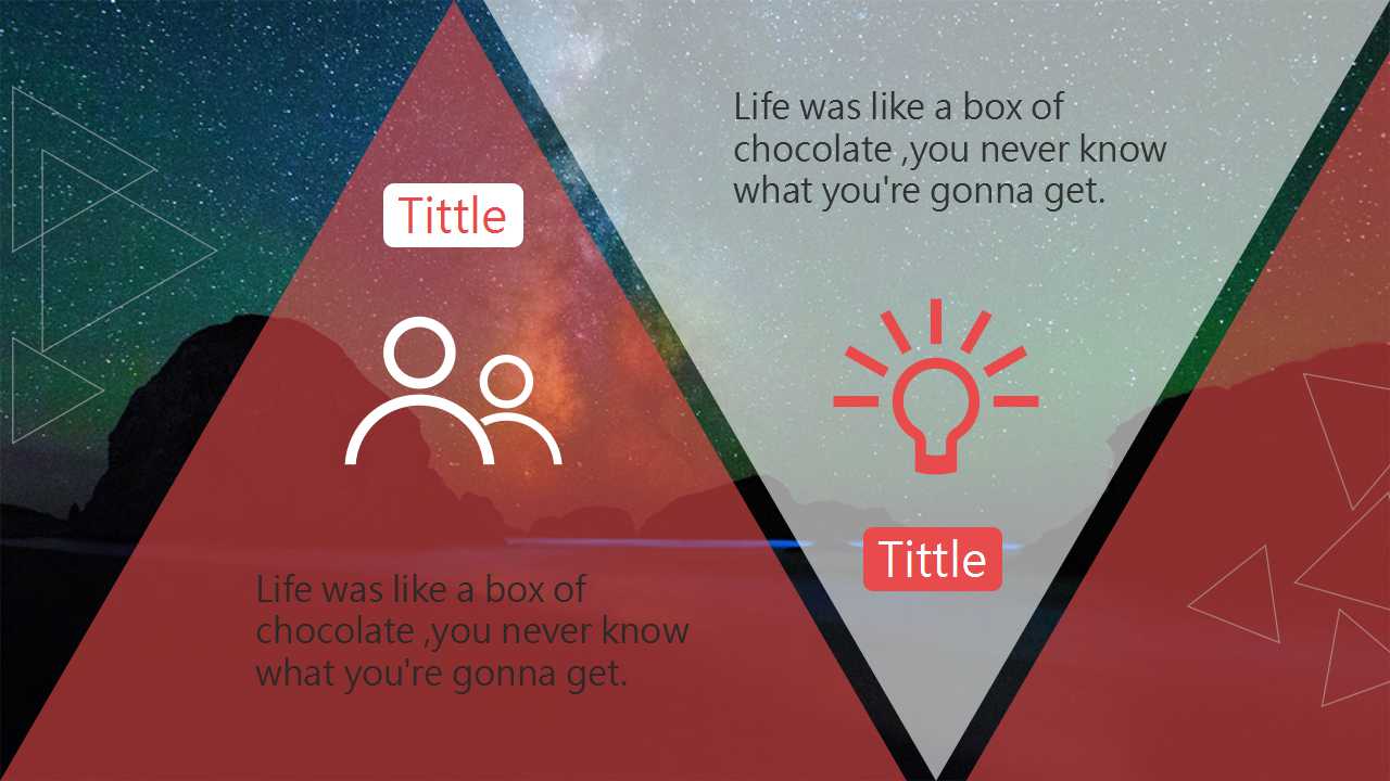 PPT模版-好玩的沙滩风景