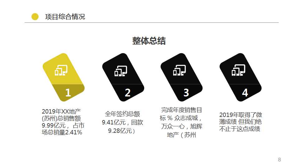 红色房子－通用PPT模板